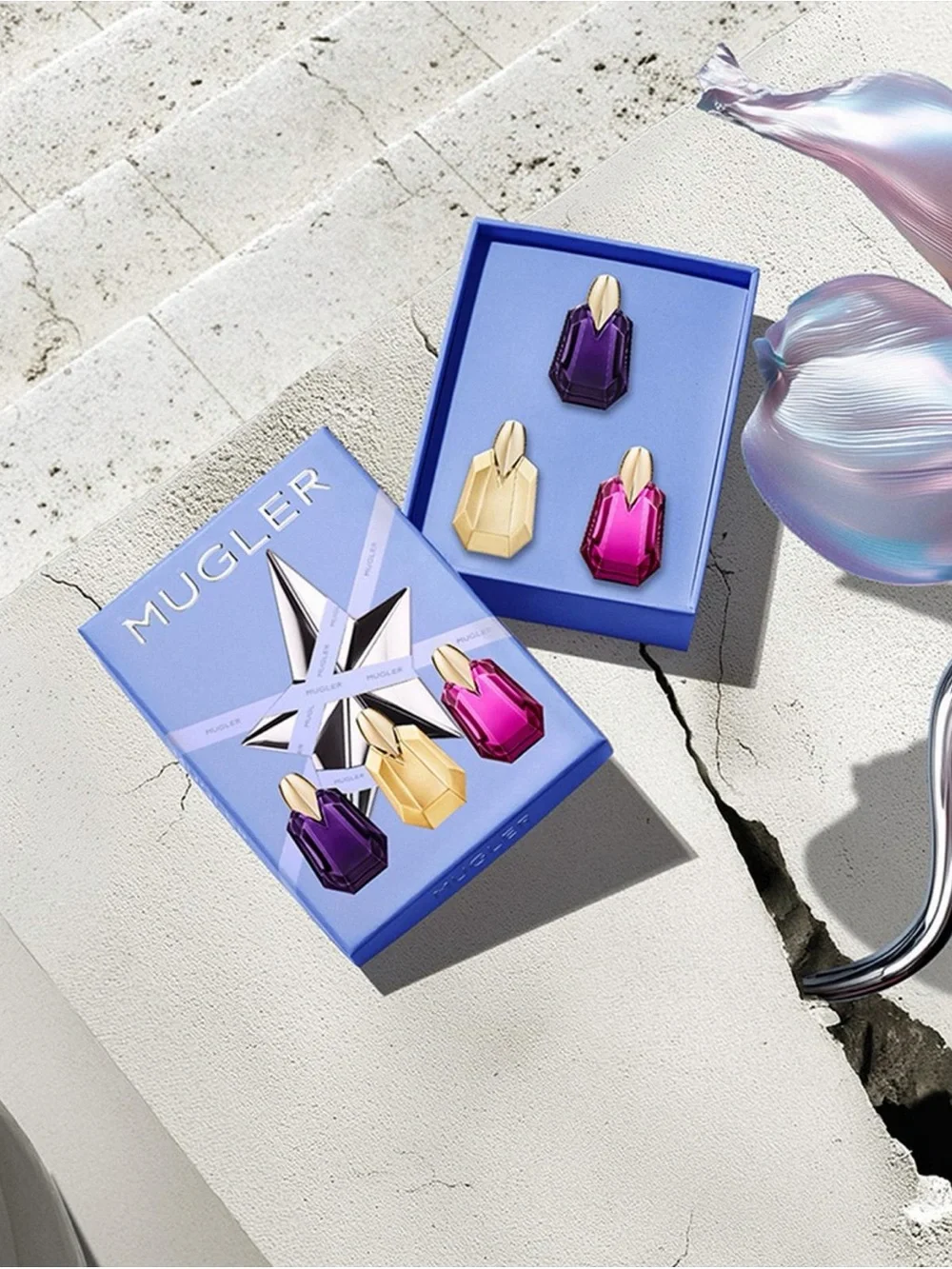 MUGLER ALIEN EAU DE PARFUM COFFRET of 3 MINIS w/ALIEN,ALIEN GODDESS+PULP NIB! - Picture 6 of 11